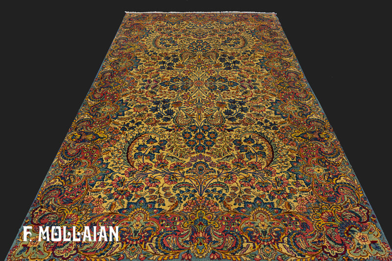 Antique Persian Kerman Rug n°:53723494